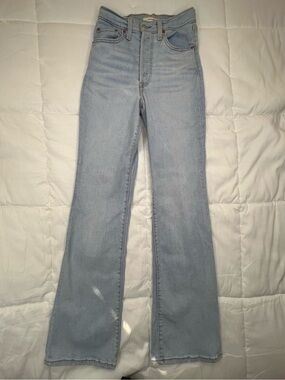 Levi's Light Blue High-Rise Flare Jeans
